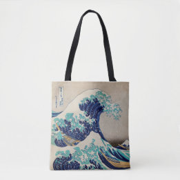 HOKUSAI 1760-1849 UKIYO DRUCKTOTE BAG TASCHE