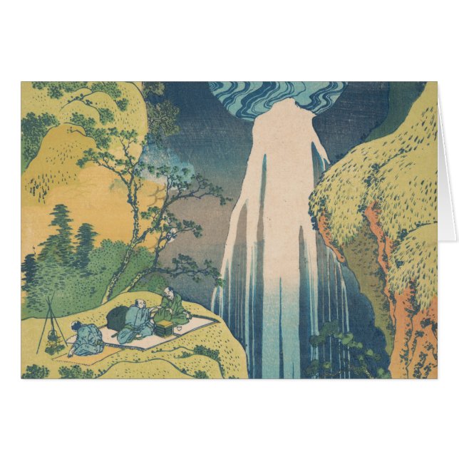 Hokusai Amida Cascade Japon (Devant horizontal)