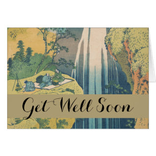 Hokusai Amida Falls Japan Wasserfall