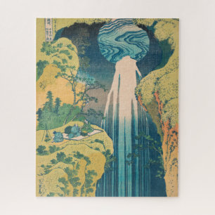Hokusai Amida Wasserfall Japan Wasserfall