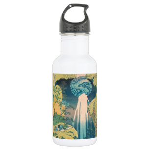 Hokusai Amida Wasserfall Japan Wasserfall Edelstahlflasche