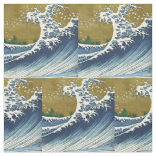 Hokusai Big Wave Japan japanische Kunst Stoff