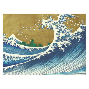 Hokusai Big Wave Japan japanische Kunst Tischdecke
