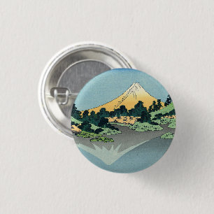 Hokusai Der Fuji spiegelt sich im Kawaguchi-See Button