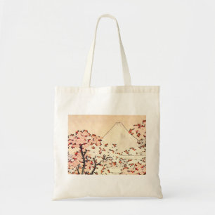 Hokusai der Fujisan Kirschblüten-Taschen-Tasche Tragetasche