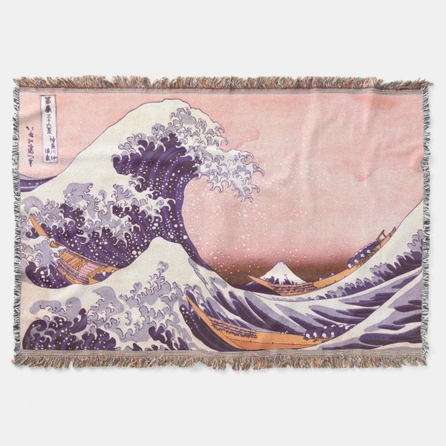 hokusai - Die große Welle Decke (Vorderseite)