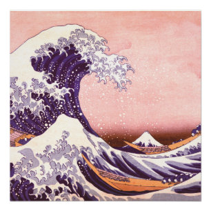 hokusai - Die große Welle Poster