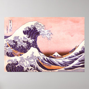 hokusai - Die große Welle Poster
