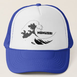 Hokusai - die große Welle Truckerkappe