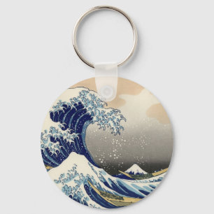 Hokusai: Die große Welle von Kanagawa Schlüsselanhänger