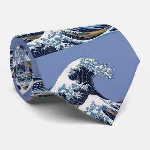 Hokusai, Die große Welle vor Kanagawa Krawatte