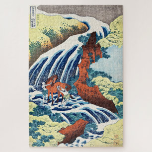 Hokusai - Die Yoshitsune-Pferdewaschfälle