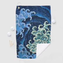 Hokusai Feminine Wave Vintager Ozean