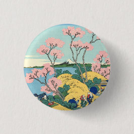 Hokusai Fuji von Gotenyama auf dem Tōkaidō Button