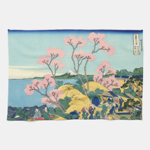 Hokusai Fuji von Gotenyama auf dem Tōkaidō Geschirrtuch