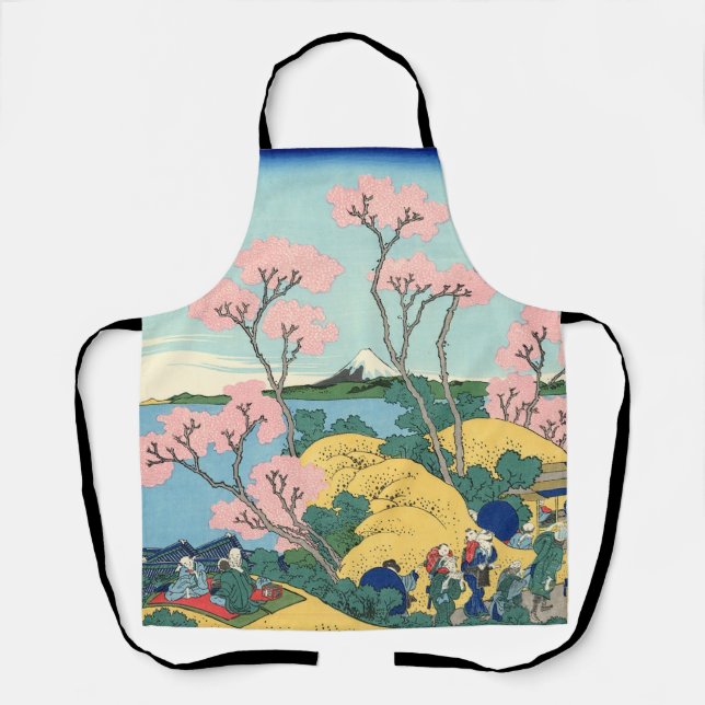 Hokusai Fuji von Gotenyama auf dem Tōkaidō Schürze (Vorderseite)