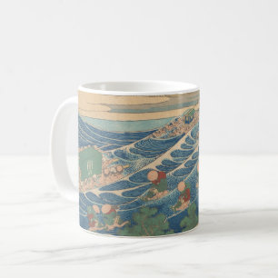Hokusai Fuji von Kanaya Mug aus gesehen Kaffeetasse