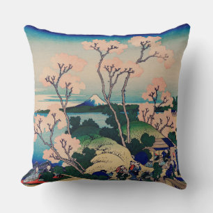 Hokusai - Goten-Yama-Hill, Kissen