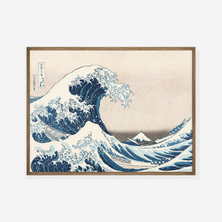 Hokusai Great Wave off Kanagawa Malerei Art Print Poster