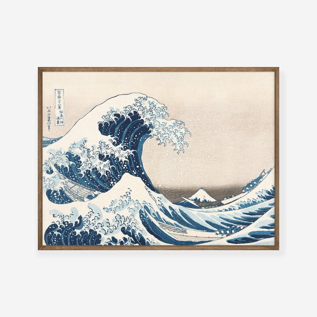 Hokusai Great Wave off Kanagawa Malerei Art Print Poster (Von Creator hochgeladen)