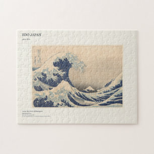 Hokusai Große Welle 252-Teile-Puzzle