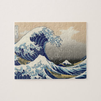 Hokusai große Welle weg von Tsunami Kanagawa