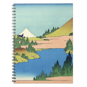 Hokusai Hakone See in der Provinz Sagami Notizblock