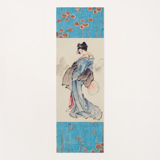 HOKUSAI JAPANISCHE FRAUEN-YOGA Matte (Vorderseite)