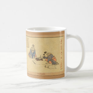 HOKUSAI Japanisches Kunstwerk Kaffeetasse