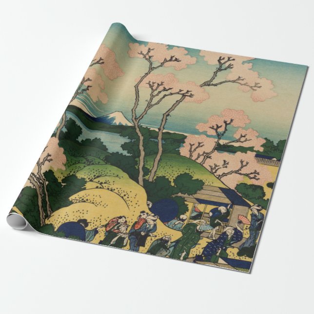 Hokusai Katsushika - Goten-Yama-Hill, Shinagawa Geschenkpapier (Ungerollt)