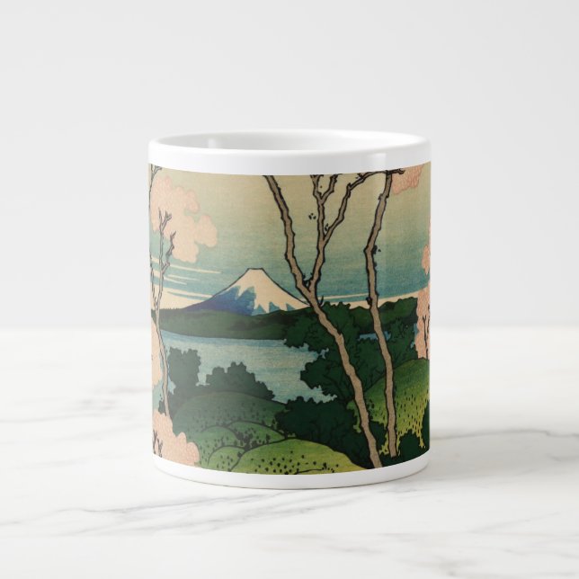 Hokusai Katsushika - Goten-Yama-Hill, Shinagawa Jumbo-Tasse (Vorderseite)