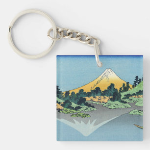 Hokusai - Le Mont Fuji reflète le lac Kawaguchi