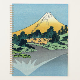 Hokusai - Mount Fuji reflektiert den Kawaguchi-See Planer