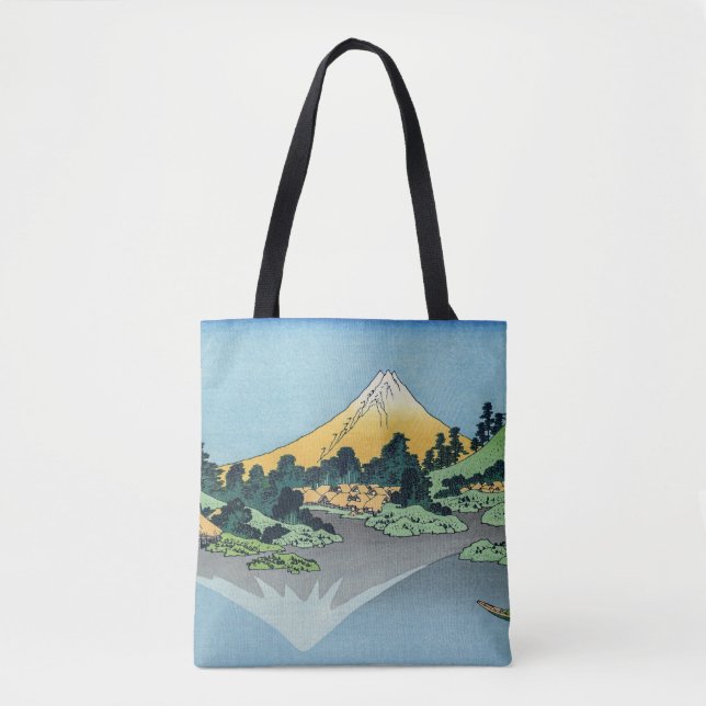 Hokusai - Mount Fuji reflektiert den Kawaguchi-See Tasche (Vorderseite)