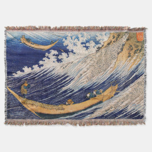 Hokusai Ozeanwellen Meer Boote Decke