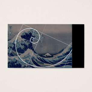 Hokusai rencontre Fibonacci, rapport d'or