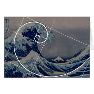 Hokusai rencontre Fibonacci, rapport d'or