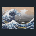 Hokusai , “ The Great Wave off Kanagawa ” Geschirrtuch<br><div class="desc">私はHokusaiが好きな人のためにこの製品を作りました。</div>