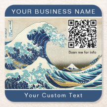 Hokusai - The Great Wave off Kanagawa - QR Code