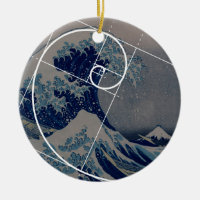 Hokusai trifft Fibonacci, goldenes Verhältnis