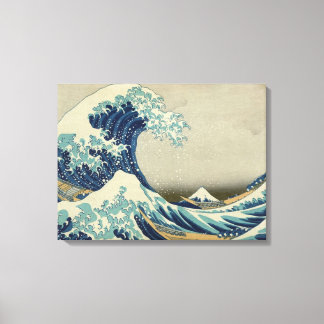 Hokusais Die große Welle vor Kanagawa Leinwanddruck