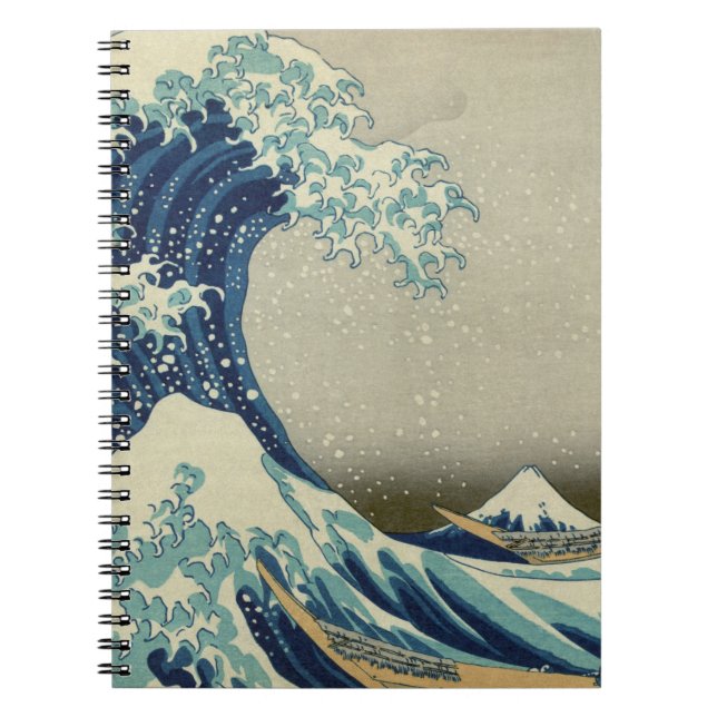 Hokusais Die große Welle vor Kanagawa Notizblock (Vorderseite)