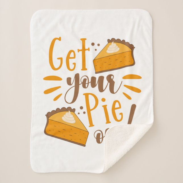 Hol deinen Kuchen an! Sherpadecke (Vorderseite)