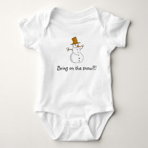 Hol den Schnee-Säugling-Strampler an Baby Strampler