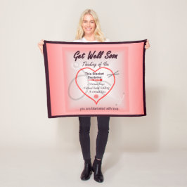 Hol dich bald #1 Fleece Blanket