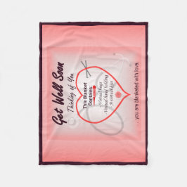 Hol dich bald #1 Fleece Blanket