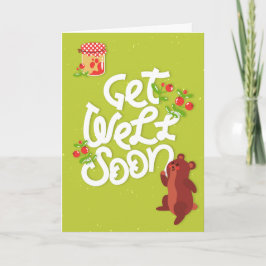 Hol dir bald einen Niedlichen Bären mit Jam Gruß Karte