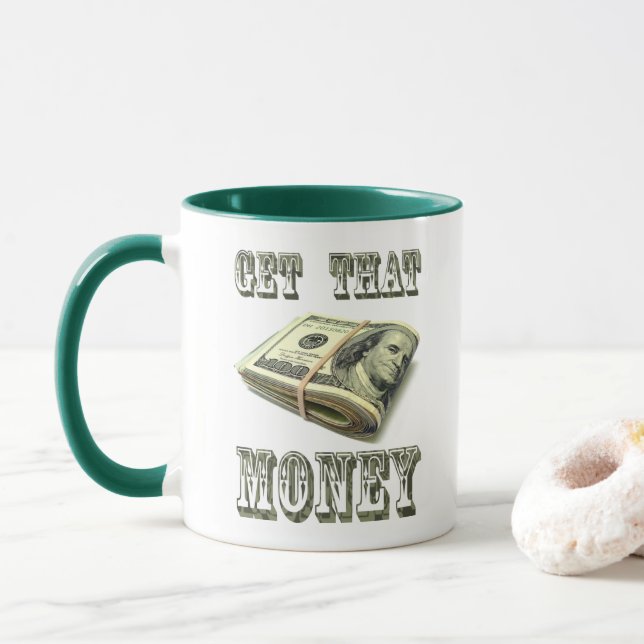 HOL DIR DAS GELD TASSE (Mit Donut)