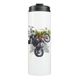 Hol dir dein Gas auf Motocross Stunt Biker Thermosbecher