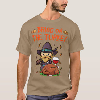 Hol dir den Türkei Funny Erntedank Holiday Din an T-Shirt
